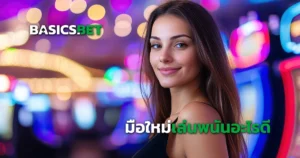 มือใหม่เล่นพนันอะไรดี? แนะนำแนวทางเลือกเกมให้เหมาะกับสไตล์คุณ